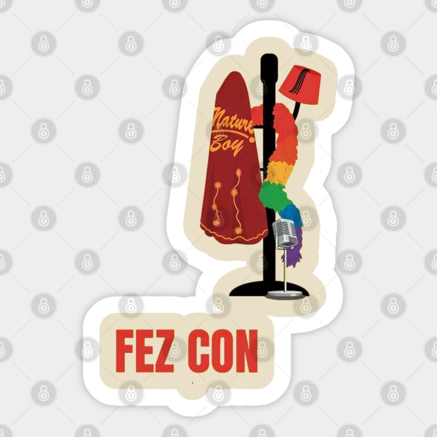 Fez con Sticker by Jumping 